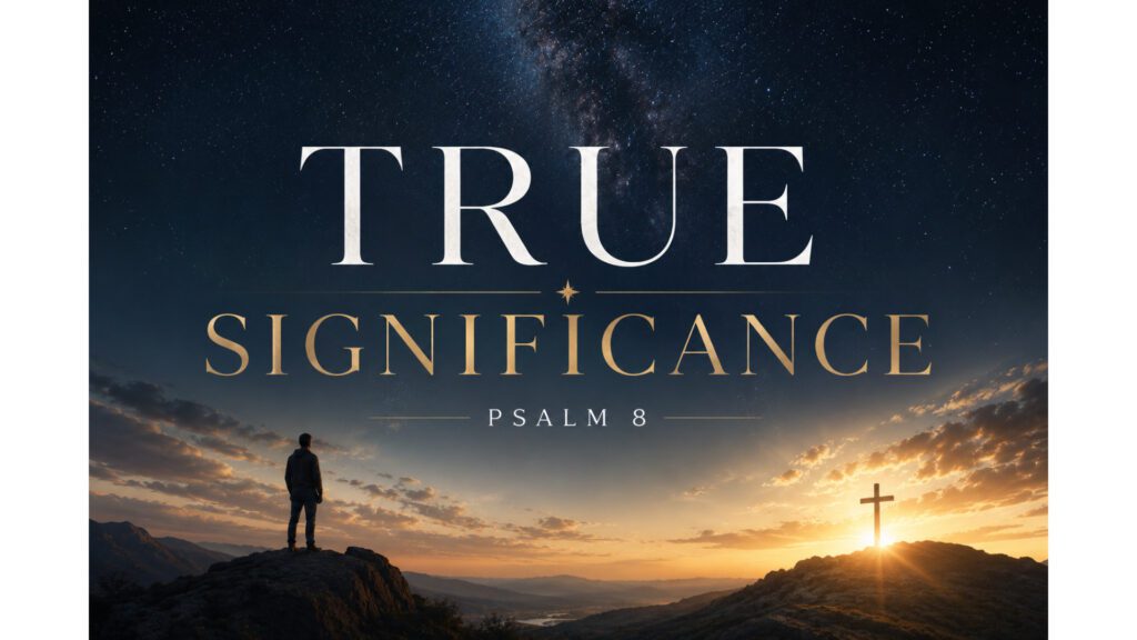 True Significance (Psalm 8)