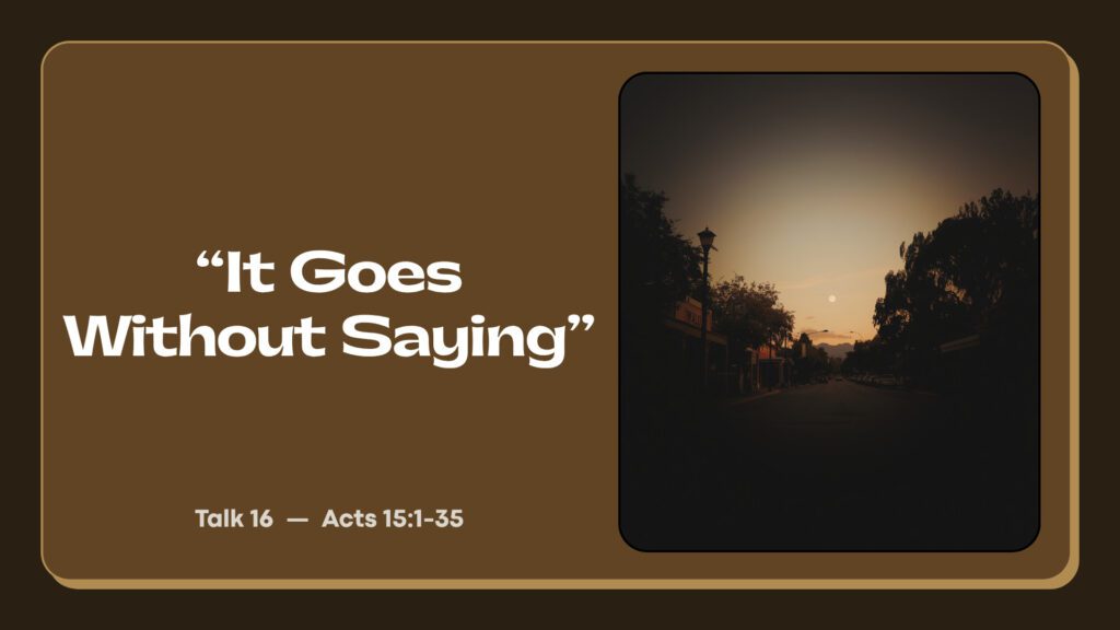 Sermon: It’s a Messy World (Acts 15:36-16:40)